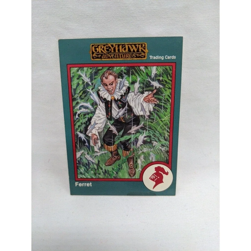 Lot Of (29) TSR Series 1993 Greyhawk Adventures Cards Gold Border And 2 Rare Red